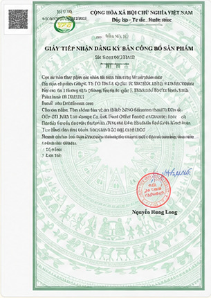 Giấy công bố 6660/2022/ĐKSP